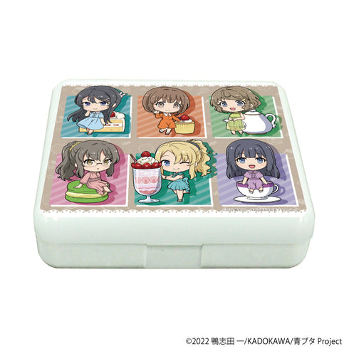 『青春ブタ野郎はランドセルガールの夢を見ない』小物ケース02/集合デザイン お茶会ver.(ミニキャライラスト)